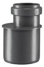 PP reduktion høj grå 50 mm x 32 mm